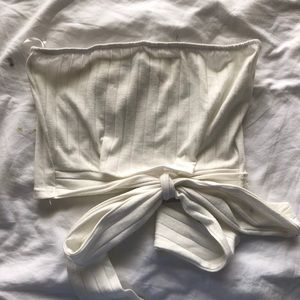 SHEIN tie tube top